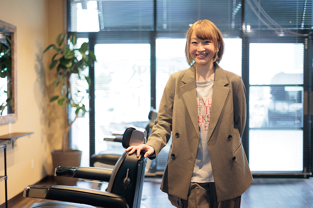 オーナー/スタイリスト 山岸 依寿美 Izumi Yamagishi